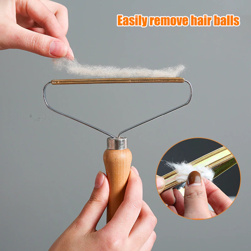 Portable Lint Remover Pet Hair Remover Brush Carpet Wool Coat Clothes Lint Pellet Manual Shaver Removal Scraper Cleaning Tool