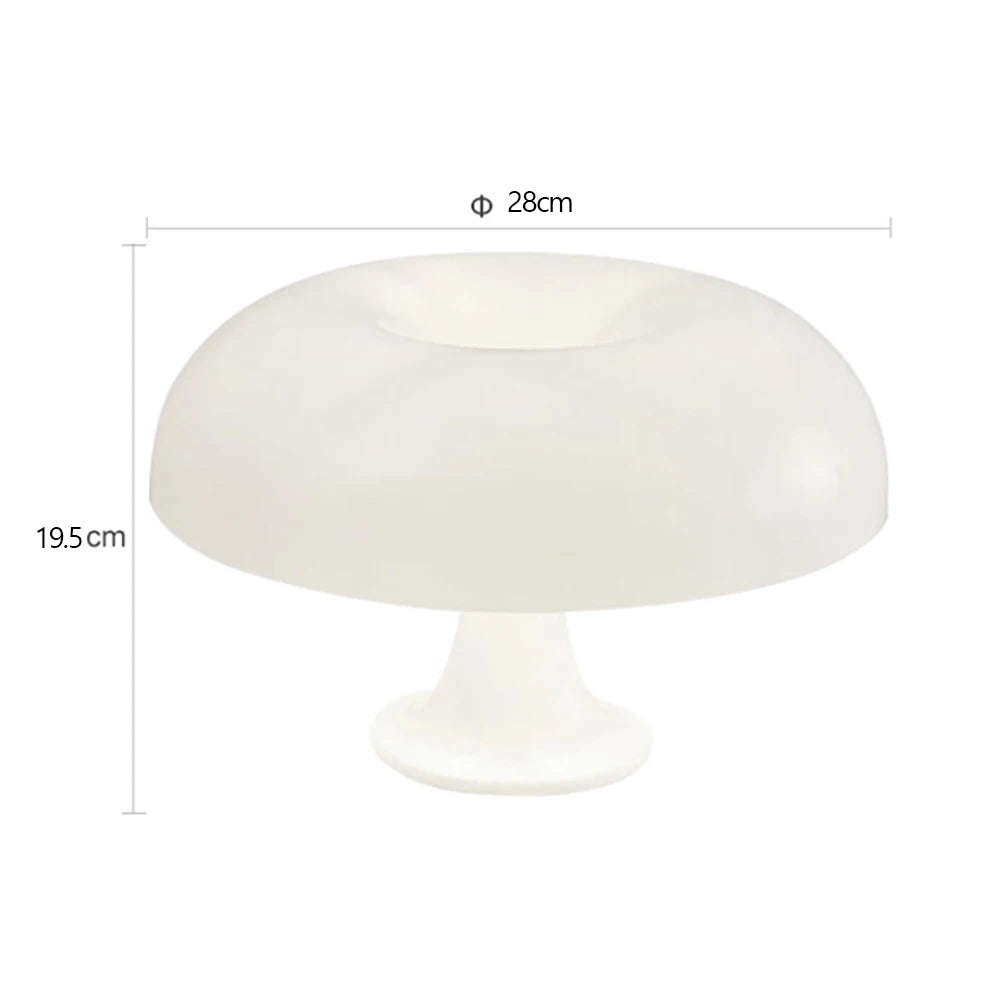 Modern Bauhaus Art Table Lamp Ancient Danish Designer Mushroom Lamp Homestay Living Room Bedroom Night Light