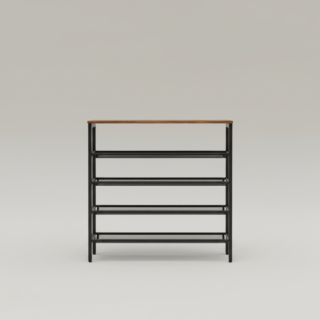 Shoes Rack 10-A Metal Shoe Rack