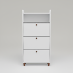3-Tier Tilt-Out Shoe Rack