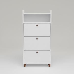 3-Tier Tilt-Out Shoe Rack