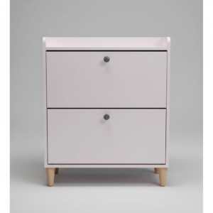 Homs Lux Petite 2-Tier Tilt-Out Shoe Cabinet