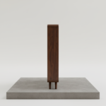 Walnut 6-Drawer Chest