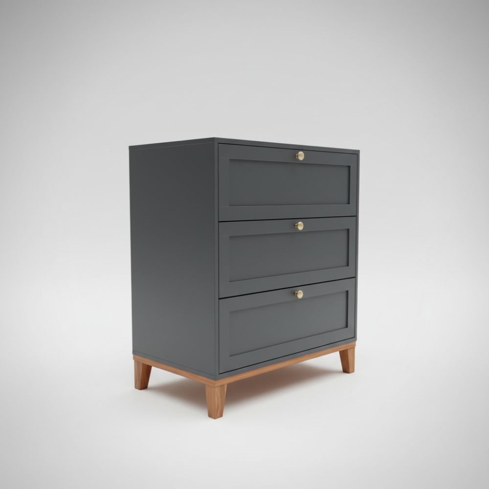 3-drawer chest storage Cabinet