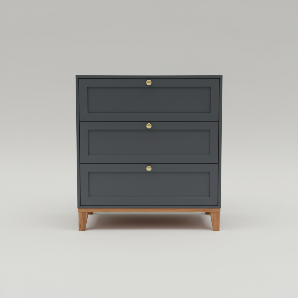 3-drawer chest storage Cabinet