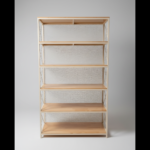 Wood & Metal Rack