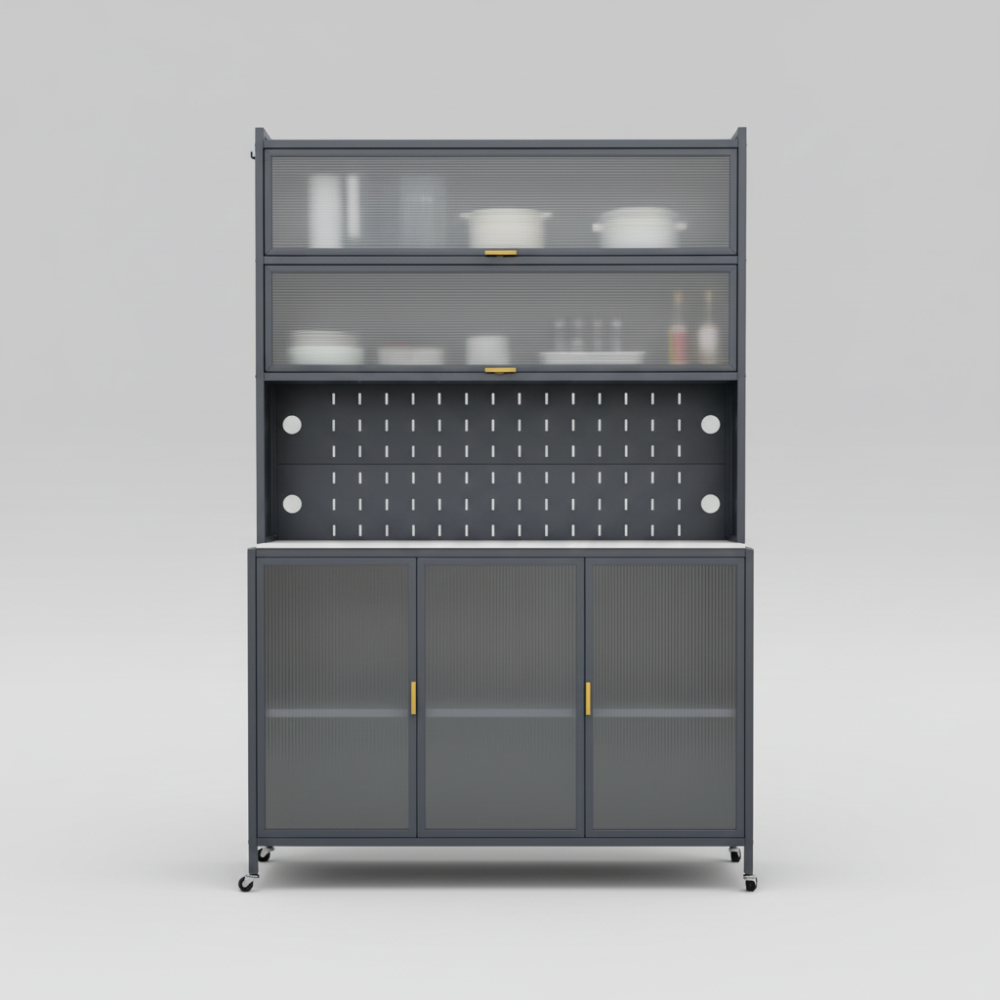 Metal Kitchen Rack Cabinet
