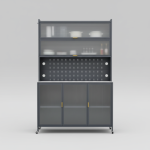 Metal Kitchen Rack Cabinet