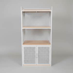 Metal mesh cabinet