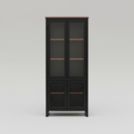 Metal Mesh Display Cabinet