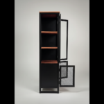 Metal Mesh Display Cabinet