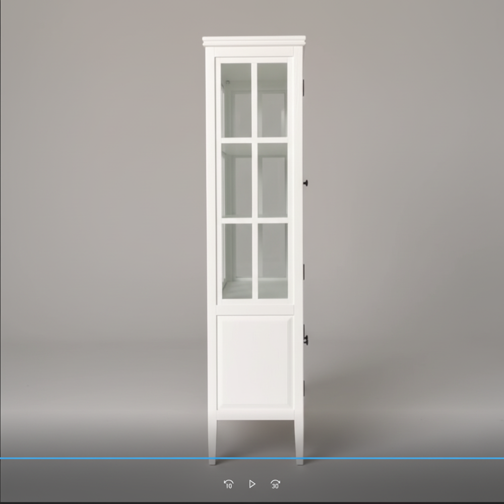 Window Pane Display Cabinet
