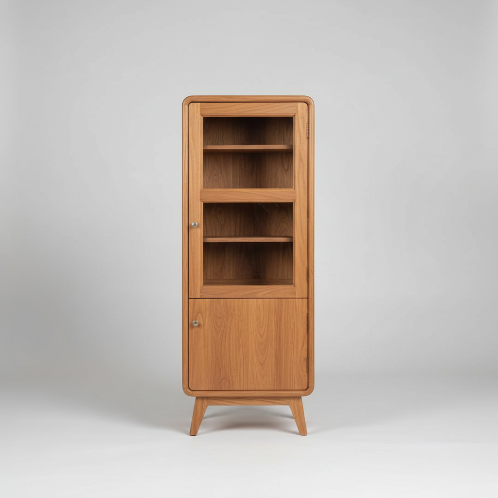 Rounded wood cabinet Rounded wood cabinet