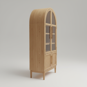 Arched Display Cabinet