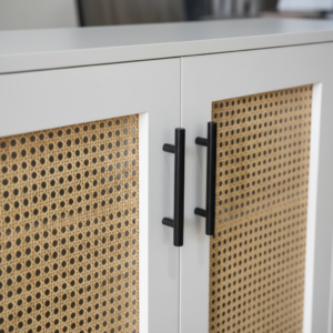 Sideboard with Rattan Mesh | Homs Lux Designer Storage