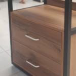 Homs Lux Apex Industrial Bookshelf